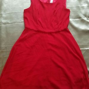 Red dress